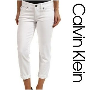 Calvin Klein Powerstretch Skinny Crop Sz 8